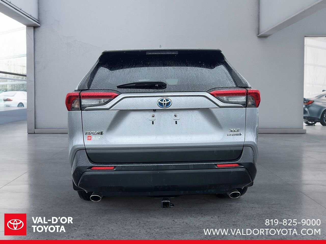 2019 Toyota RAV4 XLE hybride Silver Val-d'Or - photo #2