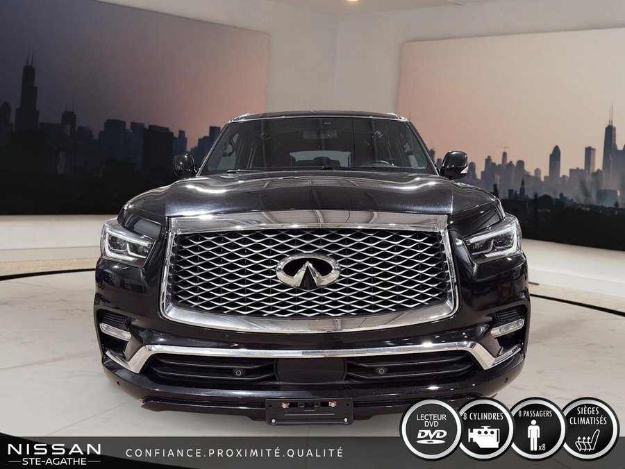 INFINITI QX80 LUXE 8 places 2024 Noir