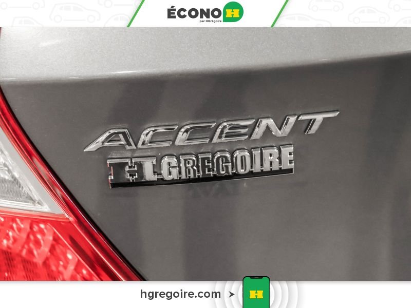 2015 Hyundai Accent Grey Saint-Eustache - photo #10