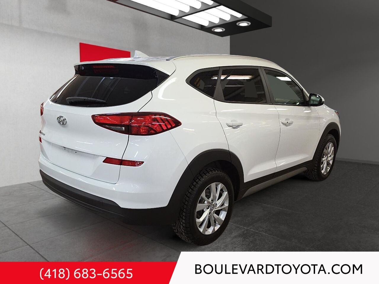 Hyundai Tucson 100146B-38 | PREFERRED 2021 Blanc Québec - photo #3