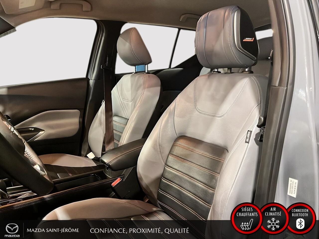 2023 Nissan Kicks SR | BOSE | CUIR | MAGS NOIR | Grey Saint-Jérôme - photo #17