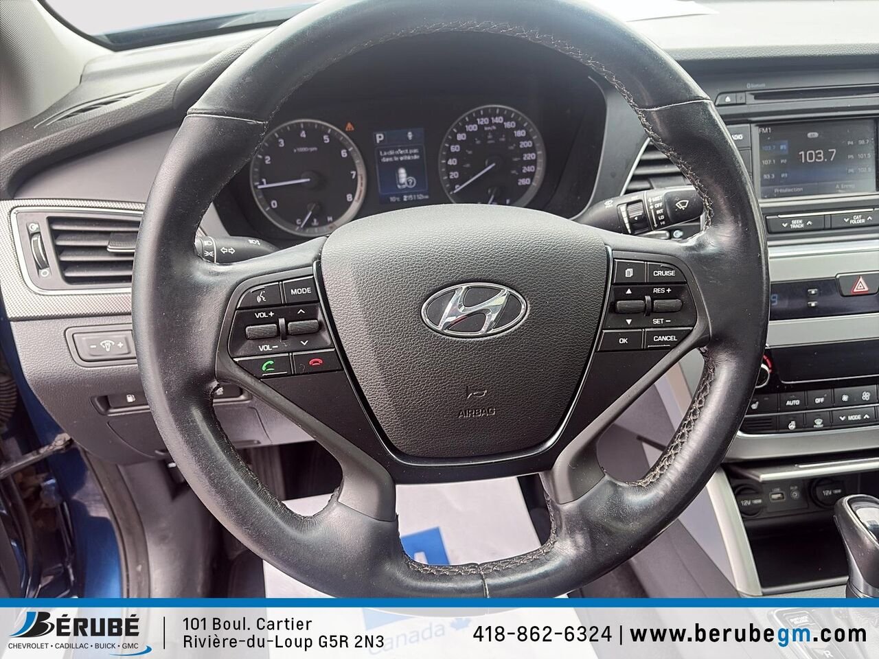 2015 Hyundai SONATA Sport Blue Rivière-du-Loup - photo #10