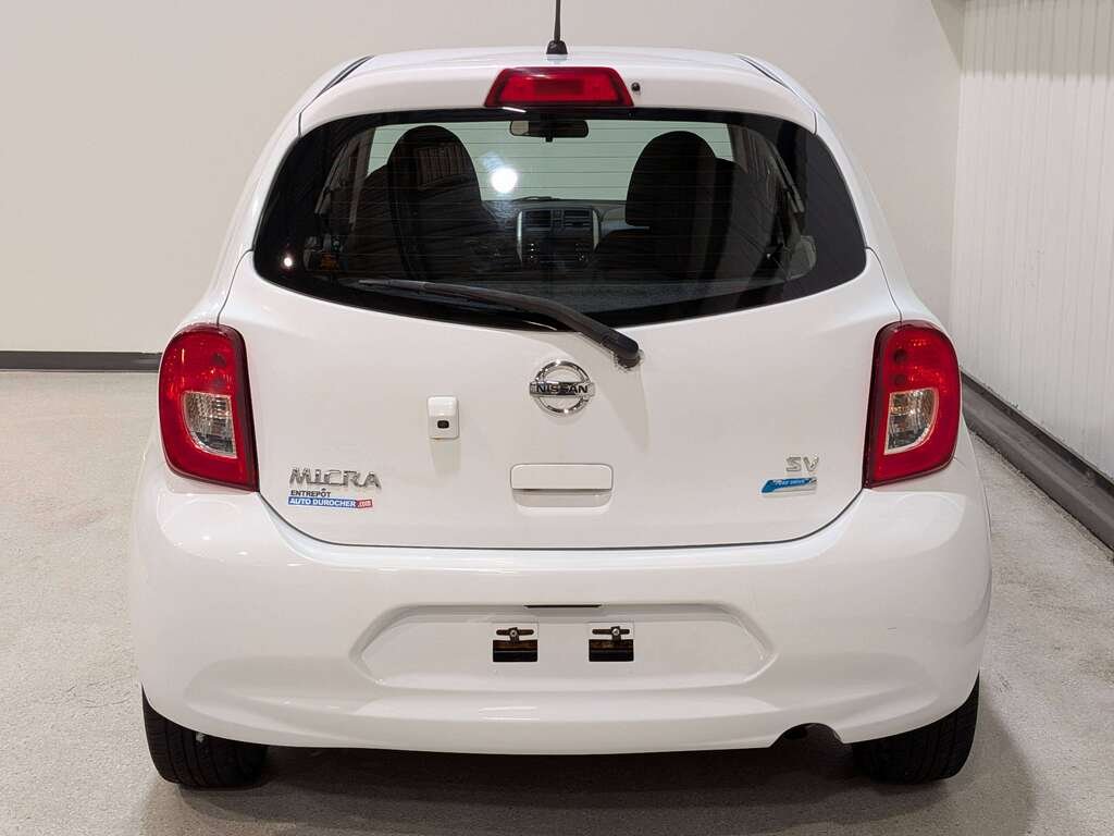 2015 Nissan Micra 4dr HB Man SR White Val-David - photo #6
