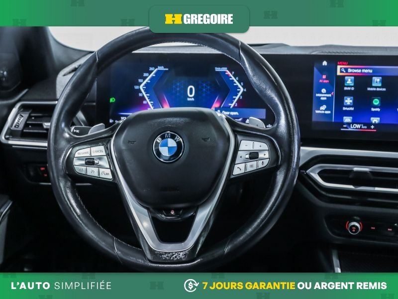 BMW 330I 724500 | 330I XDRIVE AWD AUTO A/C CUIR TOIT NAV GR ELECT MA 2023 Blanc Laval - photo #18