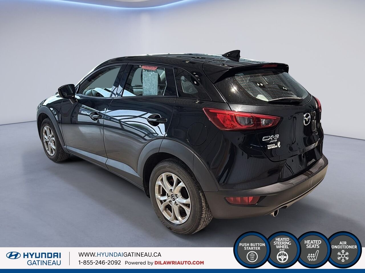 2019 Mazda CX-3 Black Gatineau - photo #3