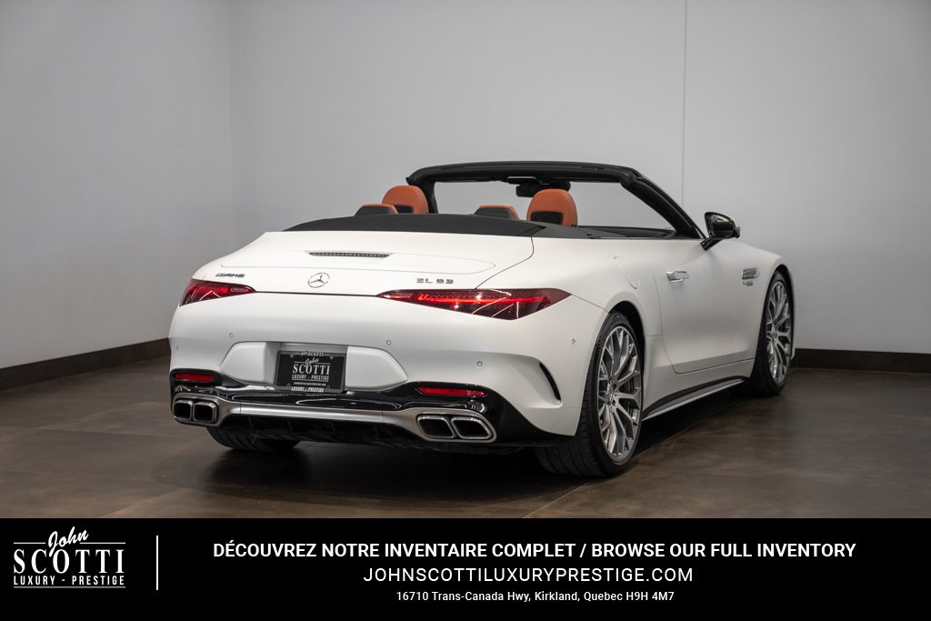 2022 Mercedes-Benz SL SL 63 AMG roadster White Kirkland - photo #4