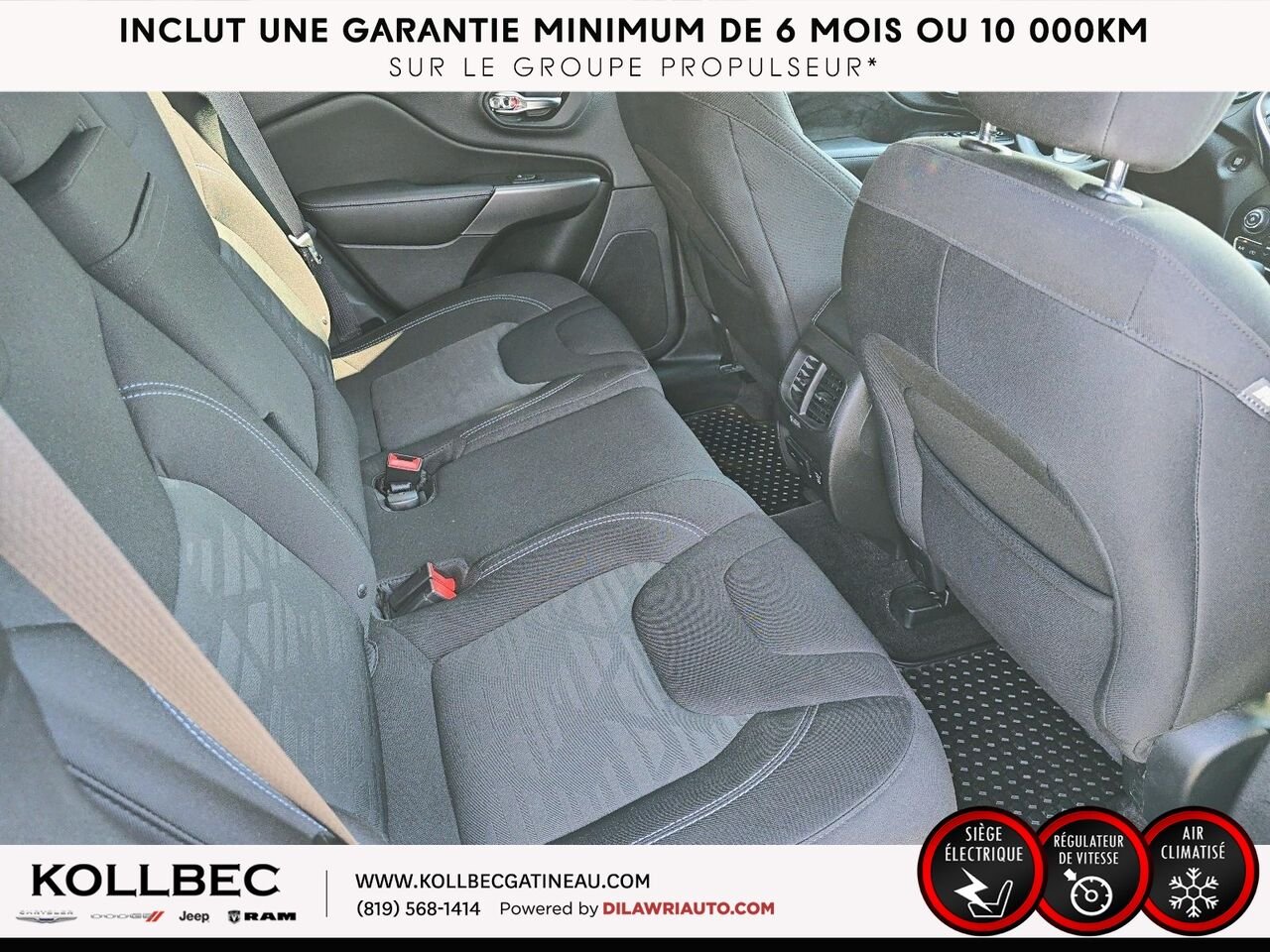 JEEP CHEROKEE 261101 | North 4x4 2019 Blanc Gatineau - photo #20
