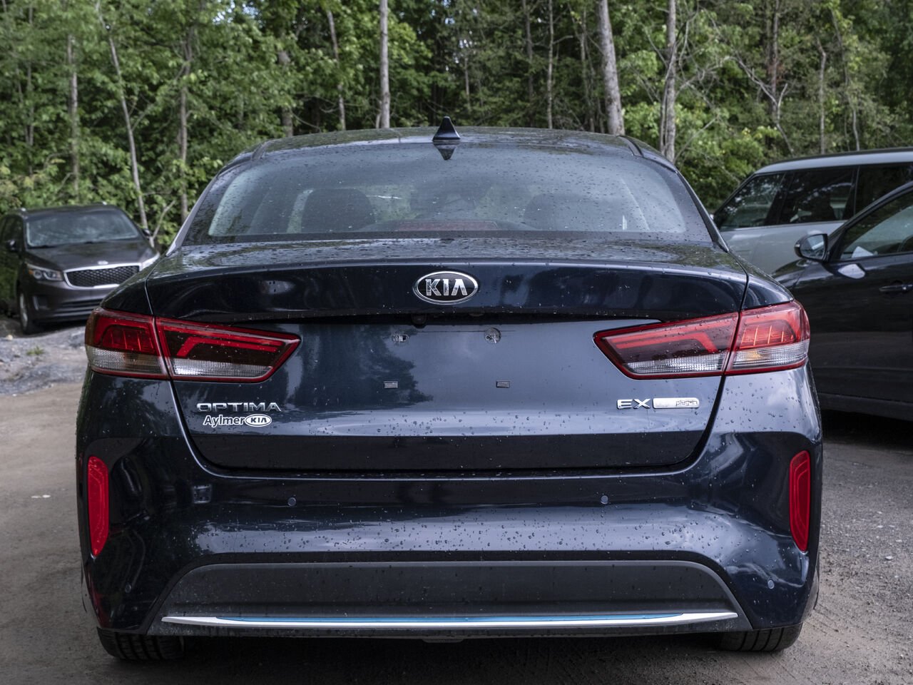 Kia Optima hybride rechargeable 2020 Bleu Gatineau - photo #4