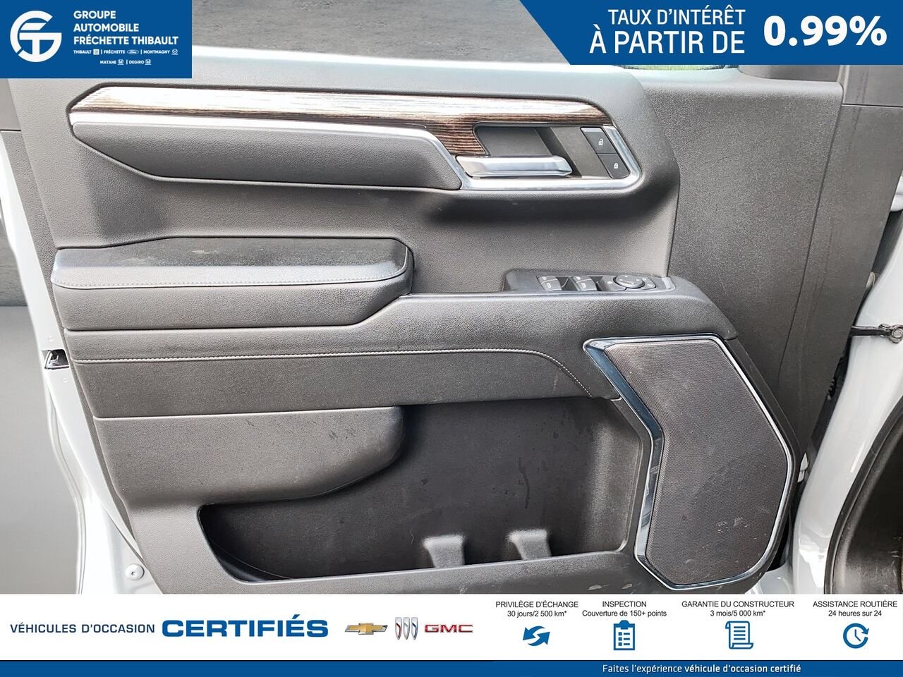 GMC SIERRA SLE cabine multiplace 4RM 157 po 2024 Gris Montmagny - photo #10