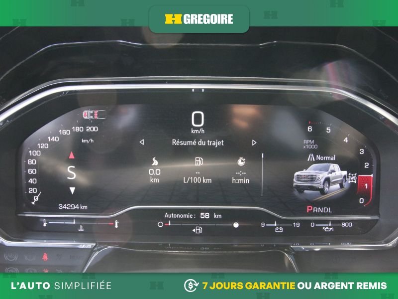 GMC Sierra 1500 820165 | Elevation 4WD AUTO A/C MAGS NAV CAM RECUL BLUETOOT 2024 Blanc Laval - photo #18
