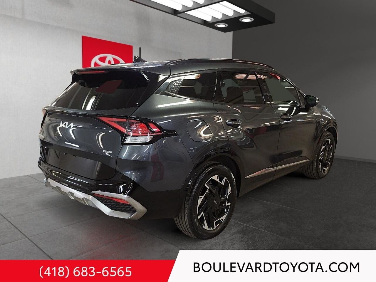 2023 Kia Sportage hybride rechargeable 99449B-140 | EX Premium TI, AWD Grey Québec - photo #4