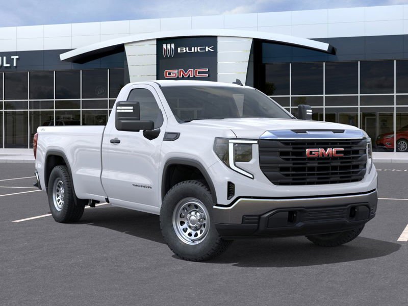 2026 GMC SIERRA 1500 Pro cabine classique 4RM 140 po White Sherbrooke - photo #6