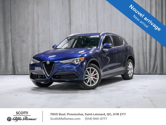 2018 Alfa Romeo Stelvio Ti BARRE DE TOIT DÉMARREUR A DISTANCE Blue