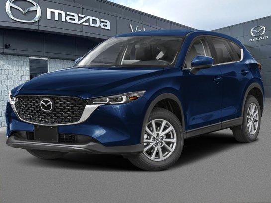 Mazda CX-5 Gs, awd, sièges, volant et rétroviseurs chauffants, hayon électrique 2025 Bleu cristal foncé mica