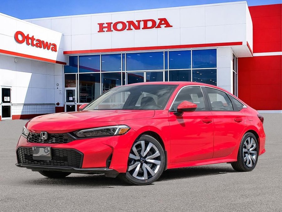 2026 Honda Civic Sedan 2026 Rallye Red