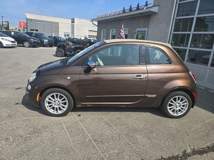 2012 FIAT 500 2012 Brown