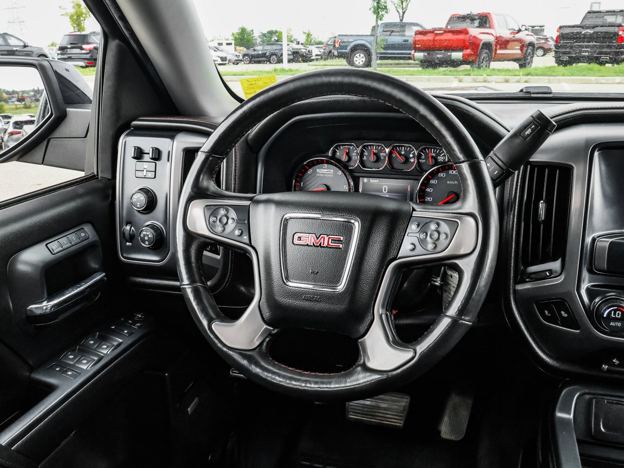 2016 GMC Sierra 1500 4WD Crew Cab 143.5 SLT Black Sherwood Park - photo #17