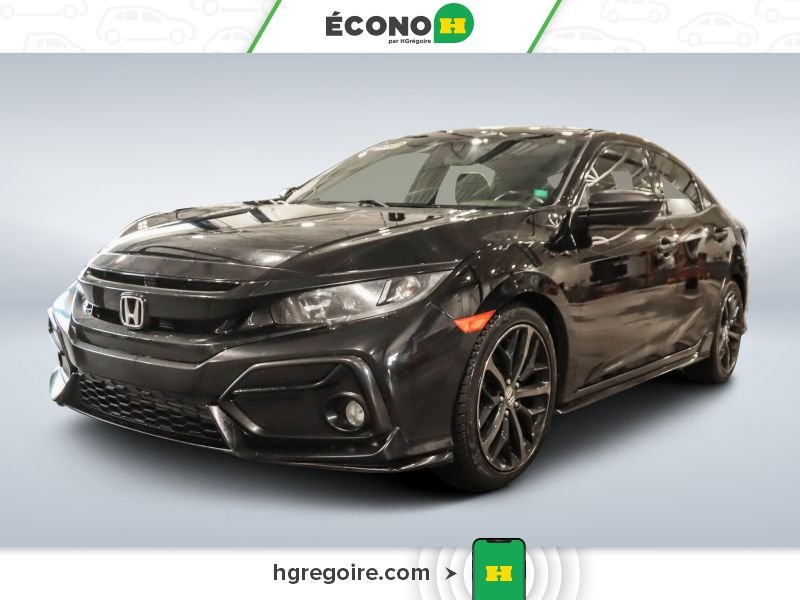 2020 Honda Civic Black Blainville - photo #2