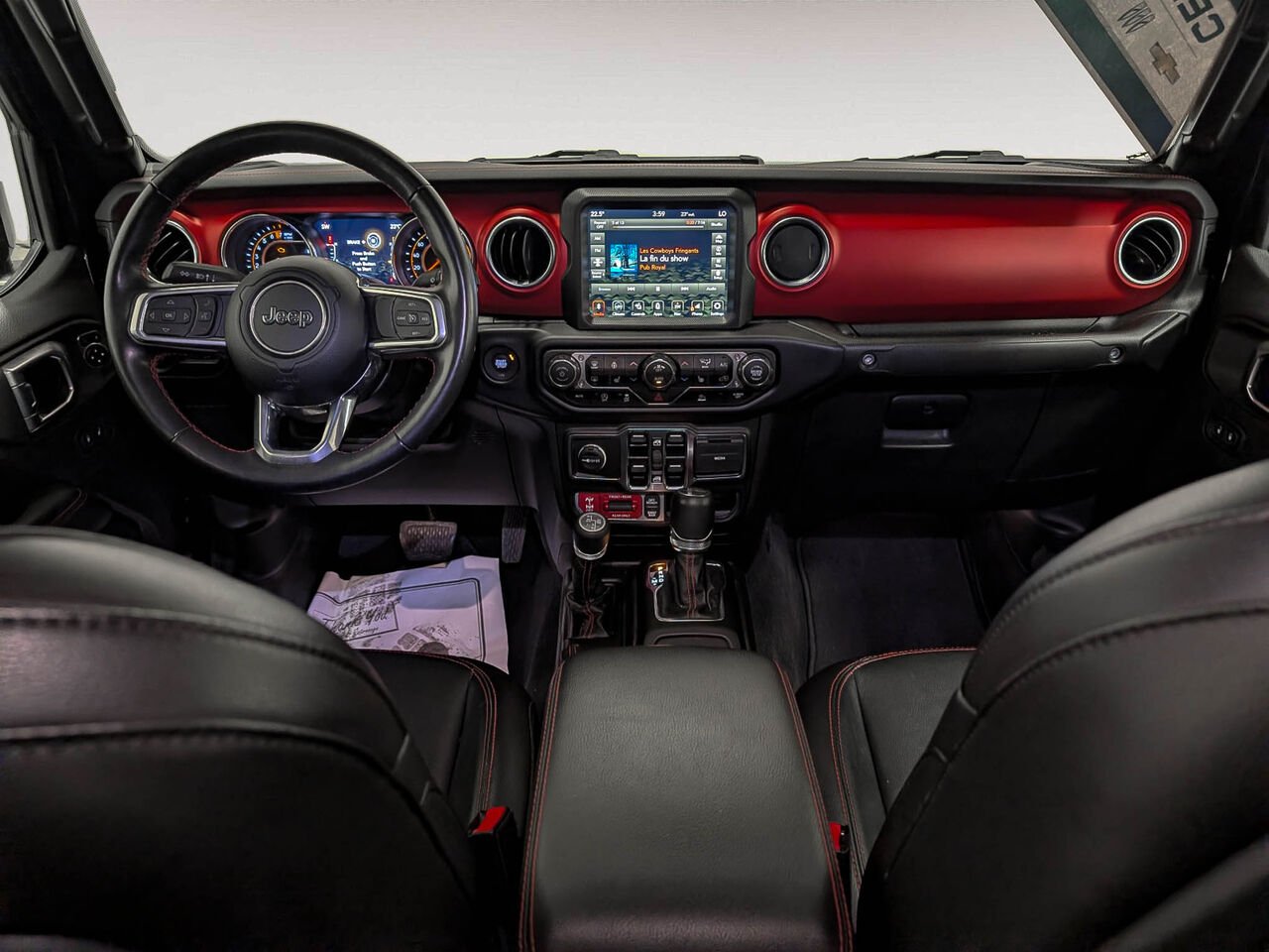 2023 Jeep GLADIATOR Rubicon Ensemble temps froid Bas Kilométrage Black Sherbrooke - photo #12