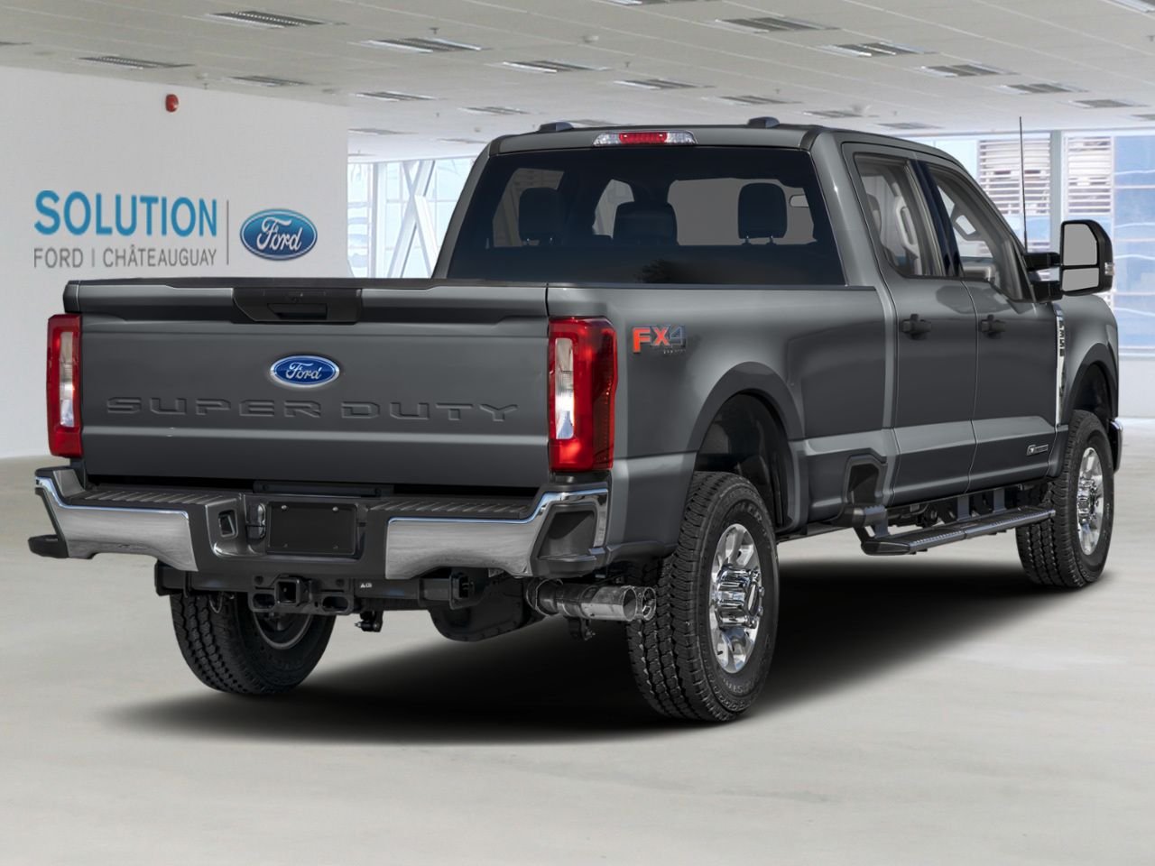 Ford Super Duty F-350 à roues arrière jumelées XLT CABINE 6 PLACES 4RM CAISSE DE 8 PI 2026 Gris carbonisé métallisé Châteauguay - photo #1
