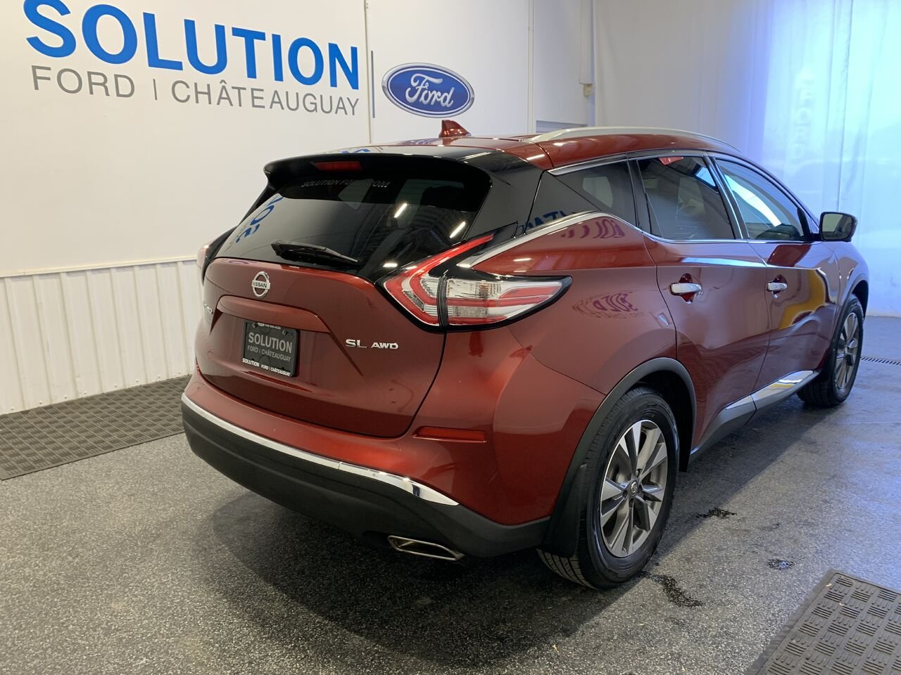 2017 Nissan Murano SL AWD MURANO SL AWD Red Châteauguay - photo #5