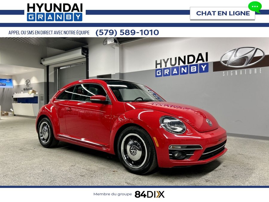 Volkswagen Beetle 2018 2018 Rouge
