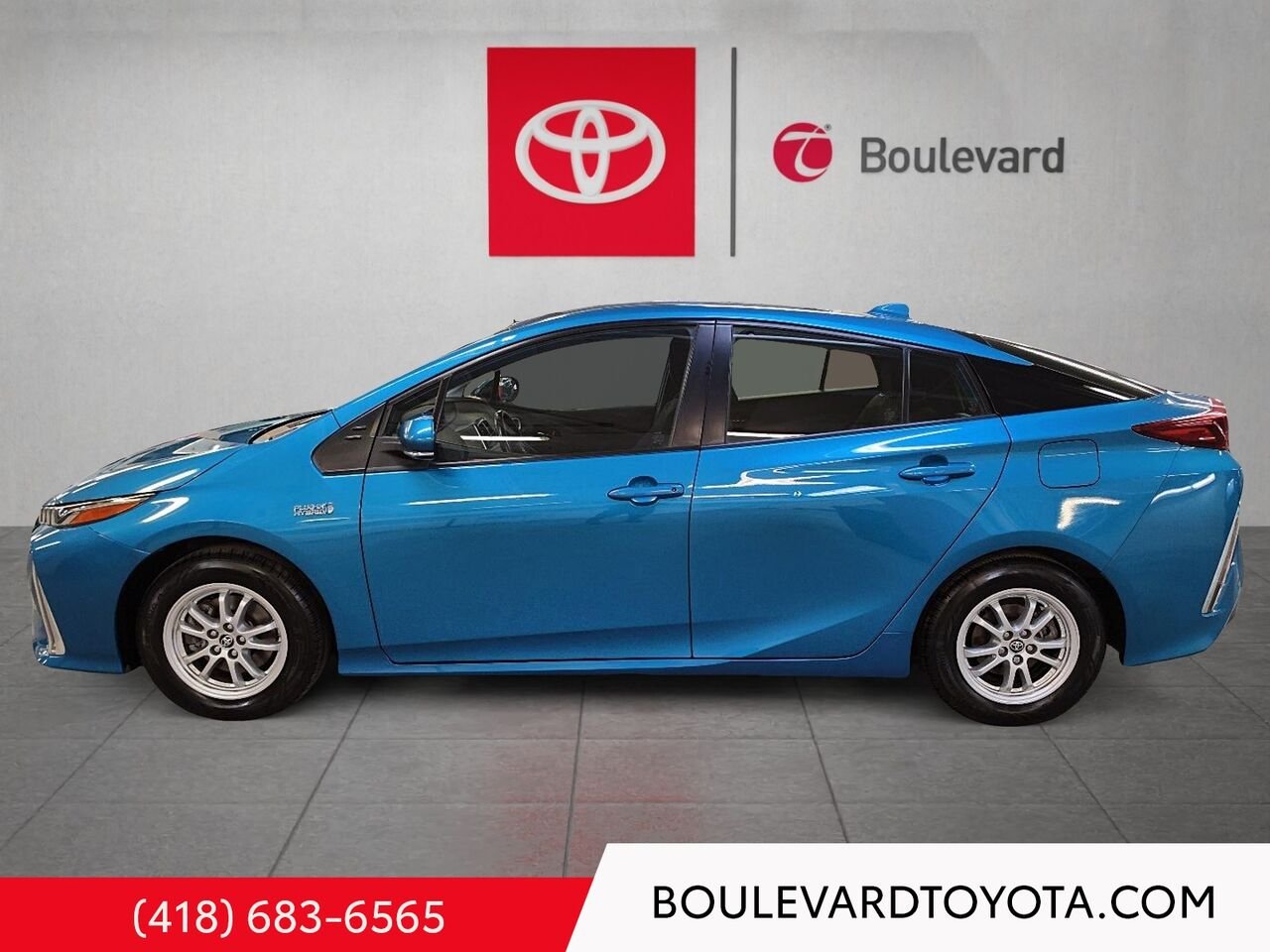 Toyota Prius Prime 531824-30 | TRANSMISSION AUTOMATIQUE 2021 Bleu Québec - photo #5