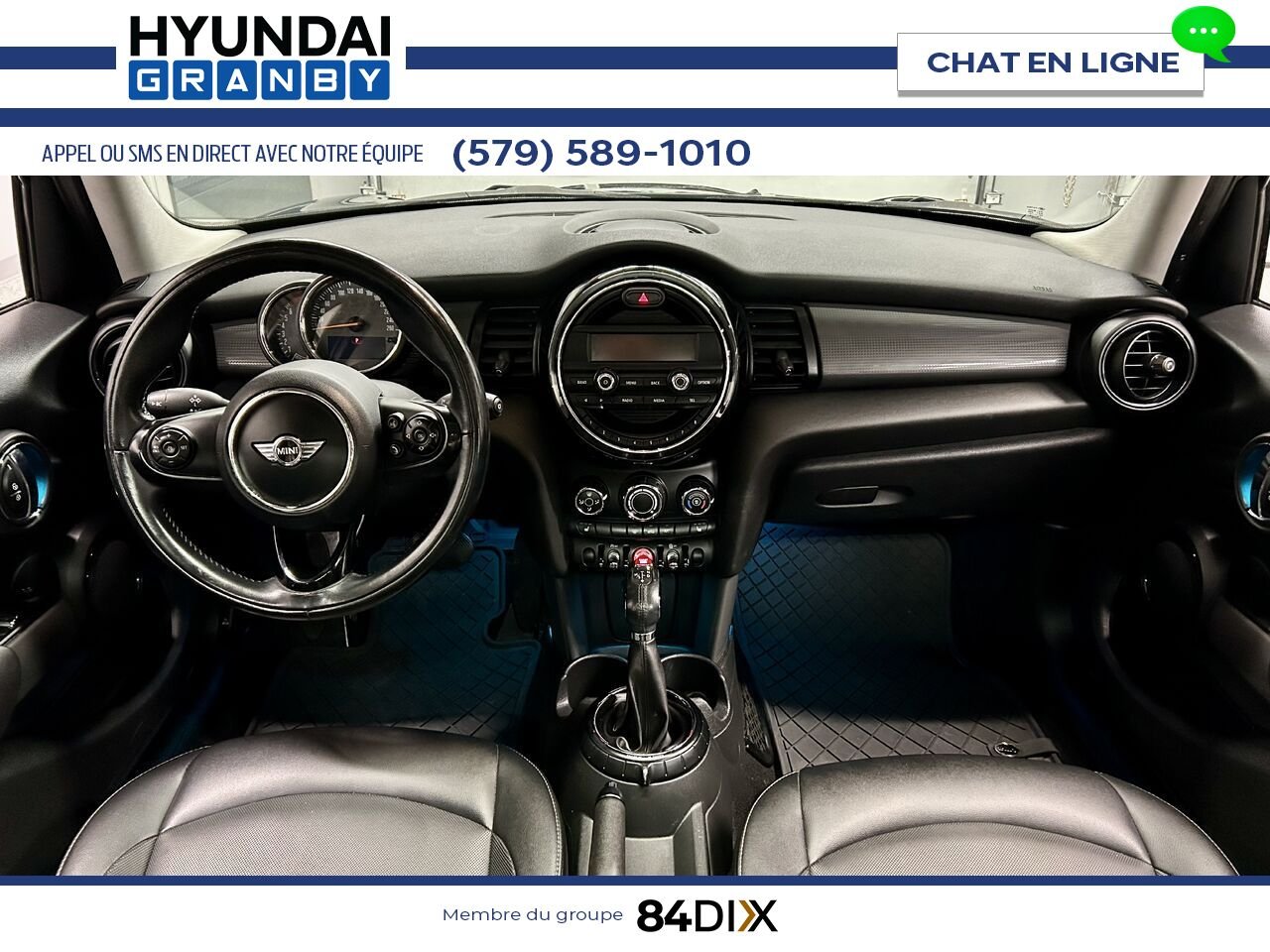 MINI Cooper toit rigide 5 portes 2016 Noir Granby - photo #12