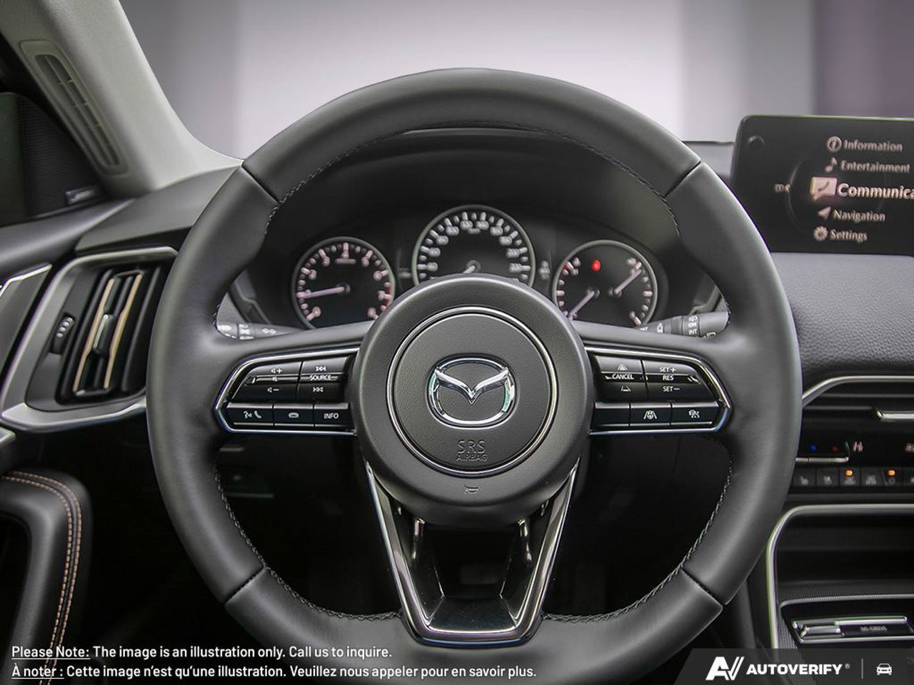 Mazda CX-90 hybride léger JM3KKDHD0T1411437 2026 Noir de jais mica Mirabel - photo #11