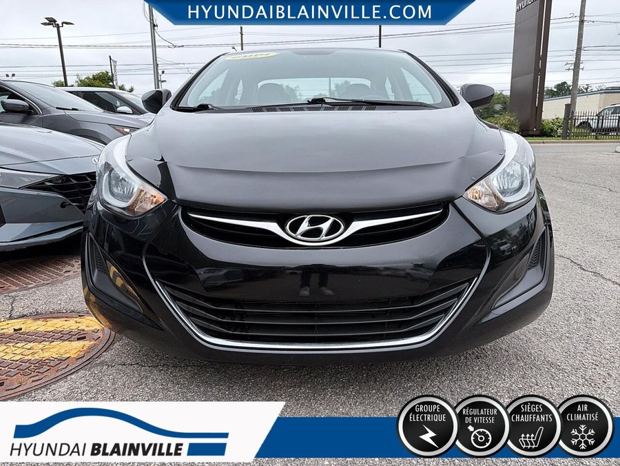 2014 Hyundai Elantra 2014 Black