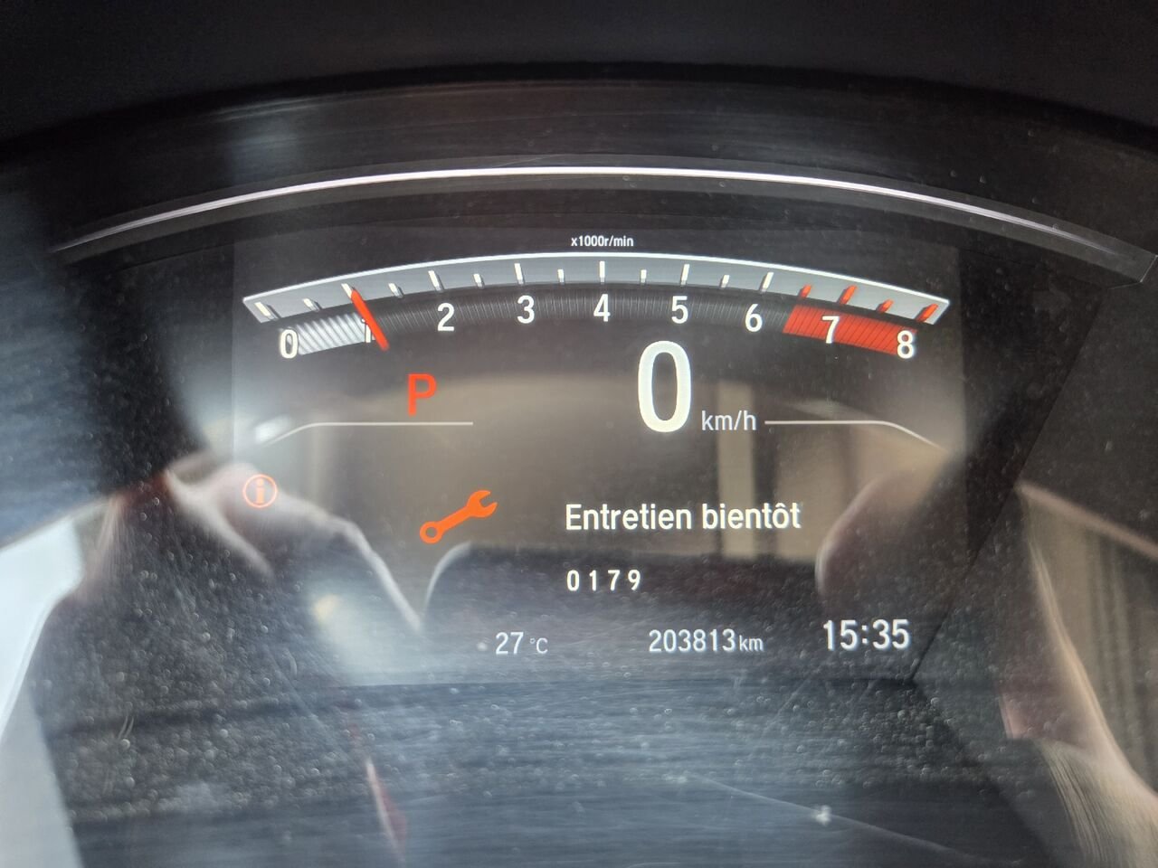 Honda CR-V 2018 Blanc Amos - photo #3