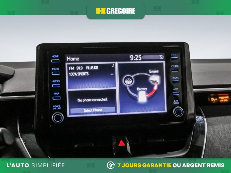 Toyota Corolla R3609 | HYBRID W/LI BATTERY CAMERA SIEGES CHAUFFANTS 2022 Argent Laval - photo #20