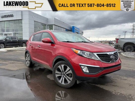 2012 Kia Sportage 2012 Red