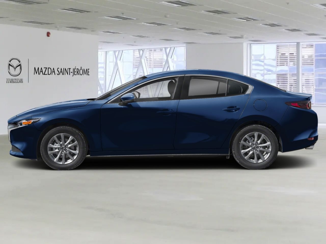 2026 MAZDA Mazda3 GX TA Deep Crystal Blue Mica Saint-Jérôme - photo #2