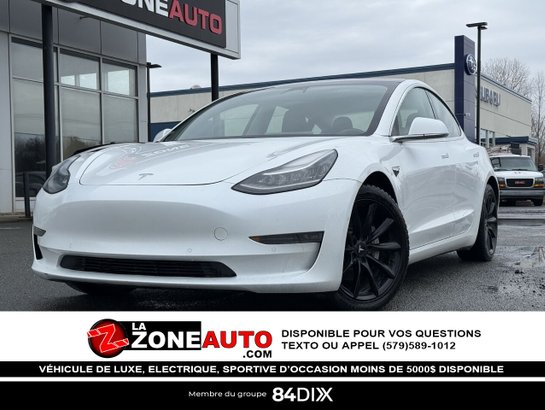 Tesla Model 3 Long Range AWD 2019 2019 Blanc