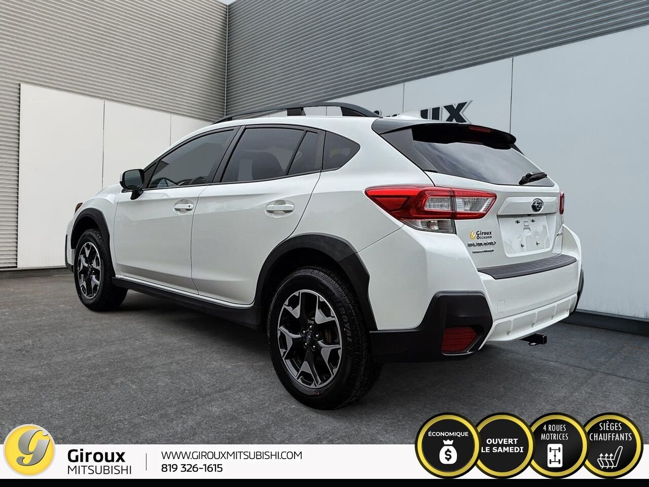 Subaru Crosstrek 2019 Blanc Sainte-Agathe-des-Monts - photo #3