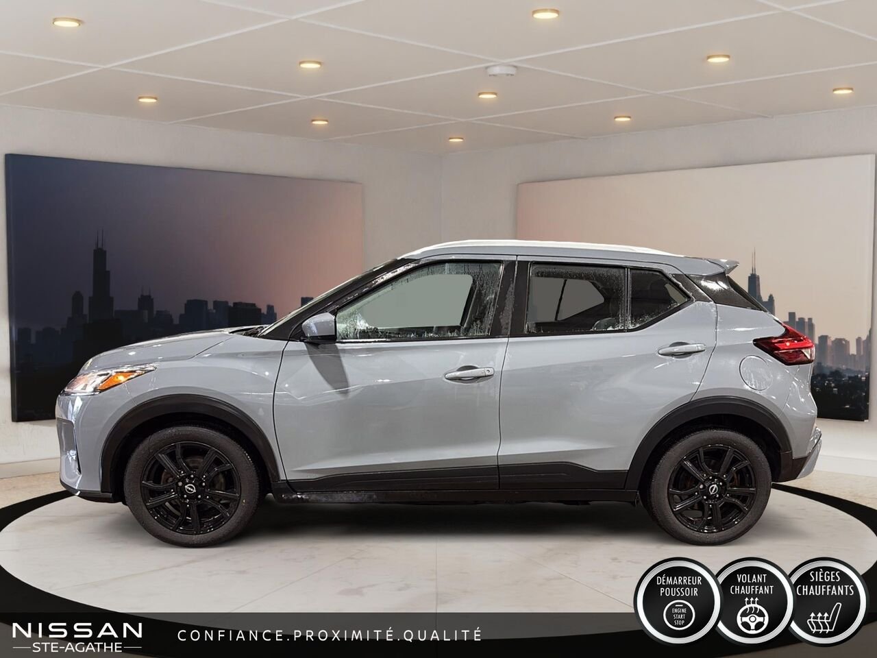 Nissan Kicks 2022 Gris Saint-Jérôme - photo #5
