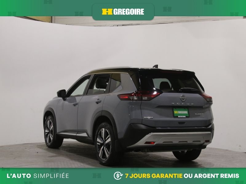 Nissan Rogue 821267 | Platinum AWD AUTO AC CUIR TOIT NAV MAGS CAM RECUL 2023 Gris Laval - photo #5