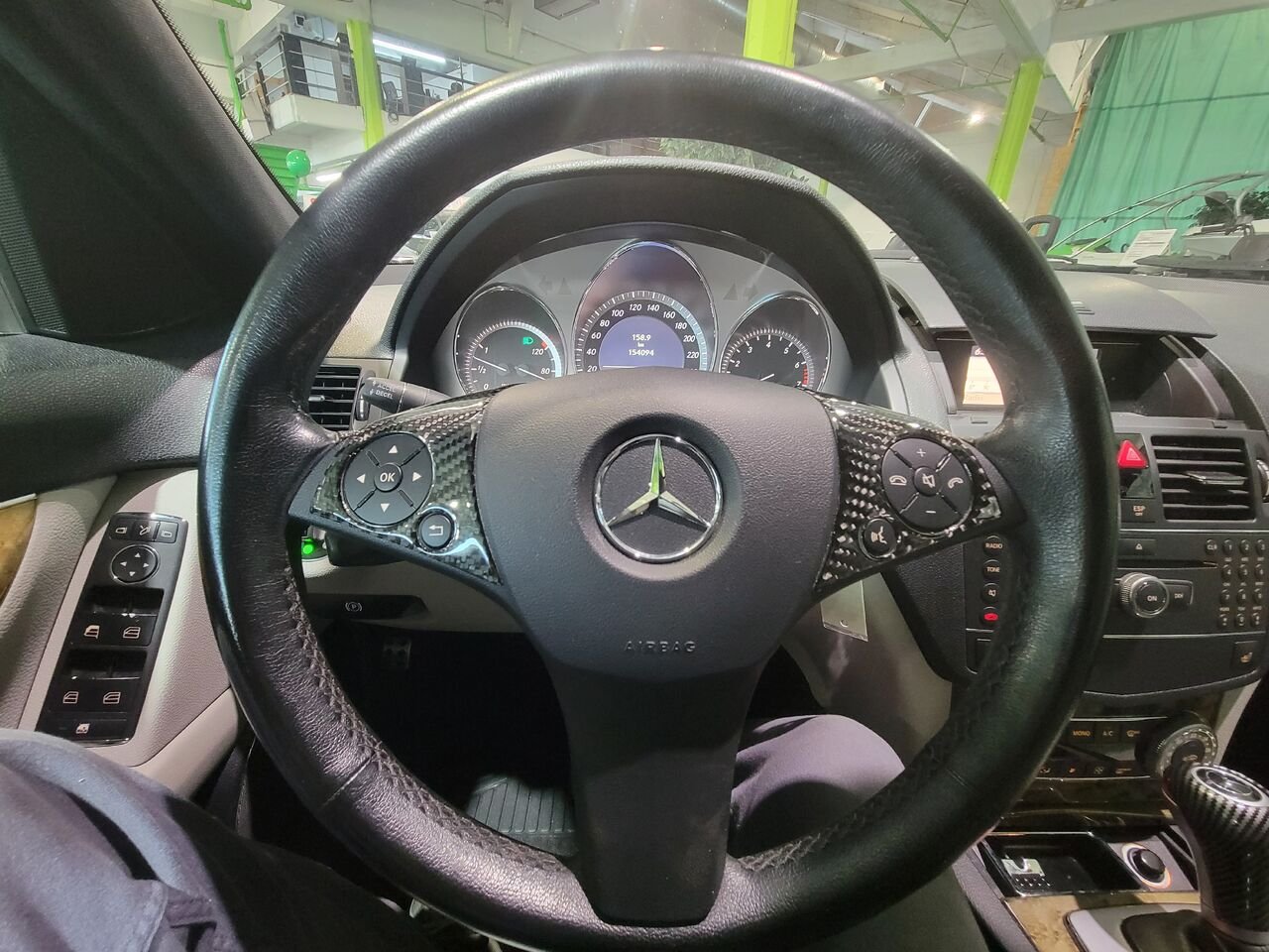 2009 Mercedes-Benz Classe-C Black  - photo #16