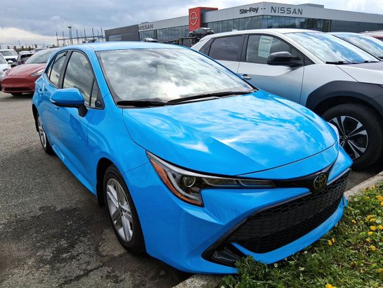 2021 Toyota COROLLA SE HATCHBACK 2021 Blue