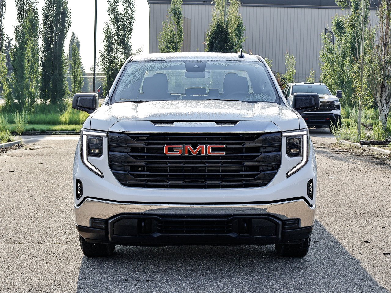 2024 GMC Sierra 1500 4WD Crew Cab 147 Pro White Sherwood Park - photo #2