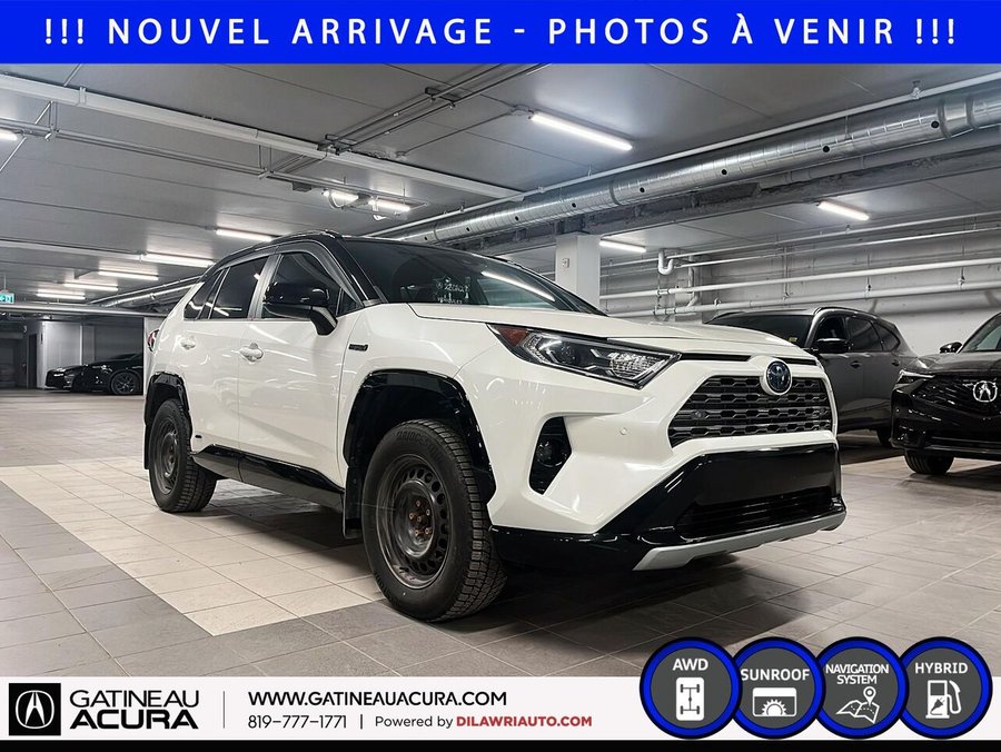 Toyota RAV4 *** UN PROPRIO + BAS KILOMÉTRAGE *** 2021 Blanc