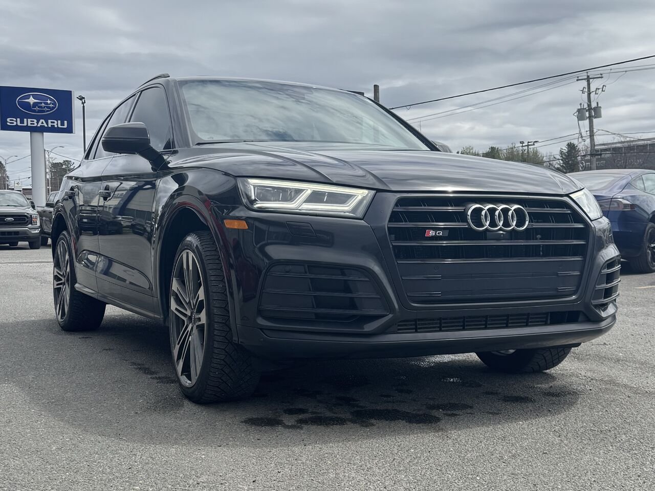 Audi SQ5 Progressiv 2020 Noir Granby - photo #8