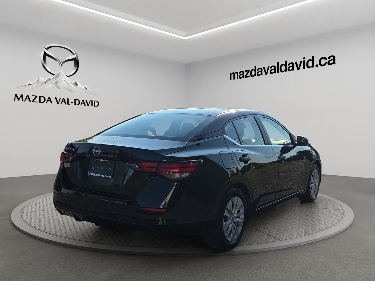 2024 Nissan Sentra S Plus CVT, caméra de recul, commande audio au volant, Apple Carplay Black Val-David - photo #24