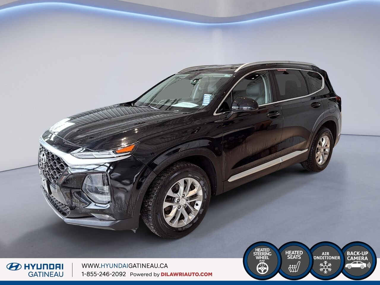 Hyundai Santa Fe 2.4L Essential TI *** sieges chauffants, un proprio, aucun accidents*** 2020 Gris Ottawa & Gatineau - photo #0