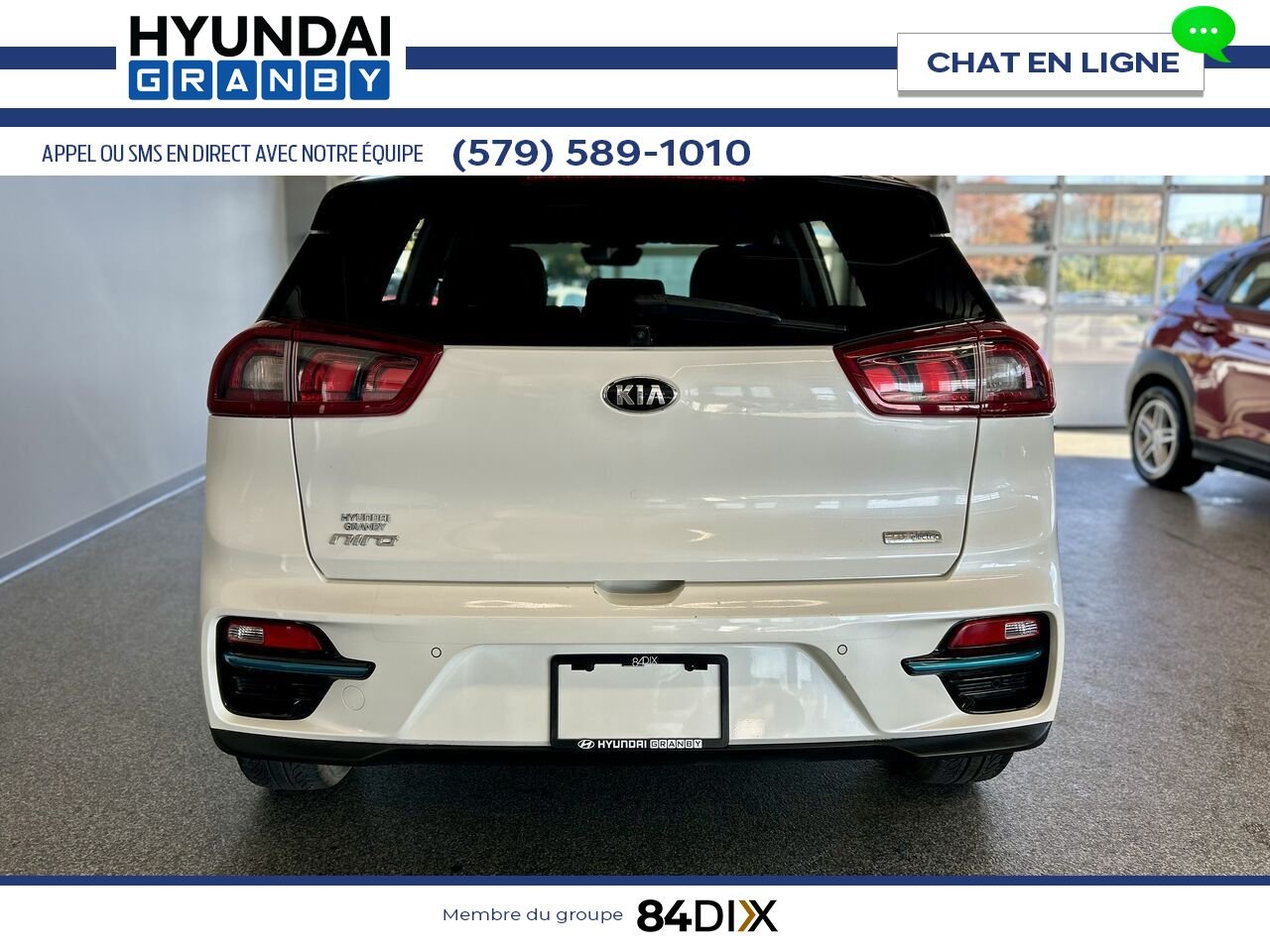 Kia Niro électrique 2019 Blanc Granby - photo #5
