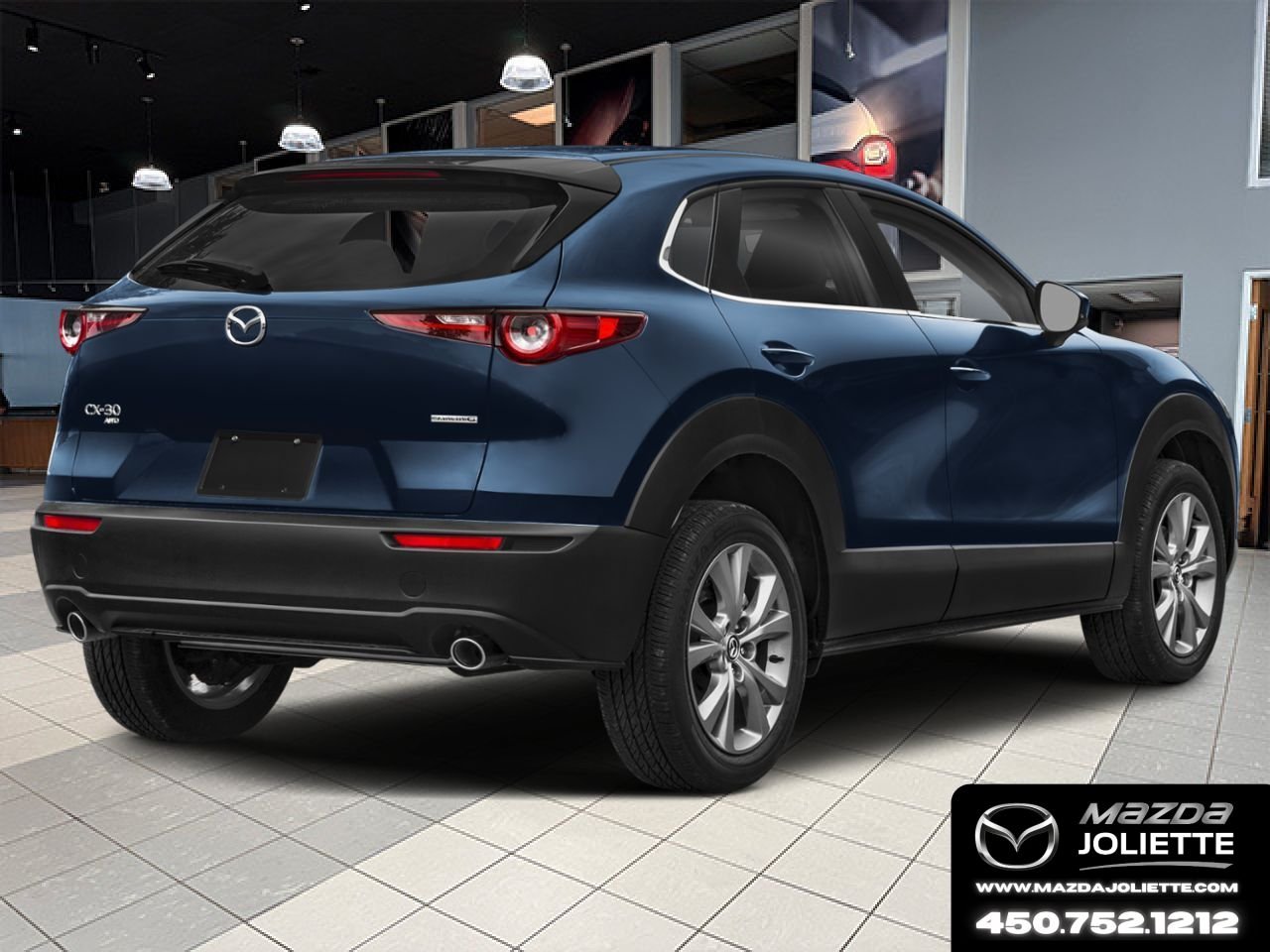 MAZDA CX-30 2026 Bleu cristal foncé mica Notre-Dame-des-Prairies - photo #2