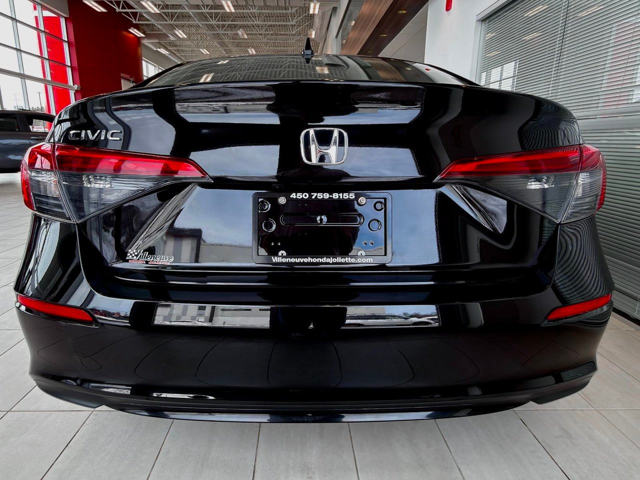 Honda Civic Sedan 2024 Noir Notre-Dame-des-Prairies - photo #8