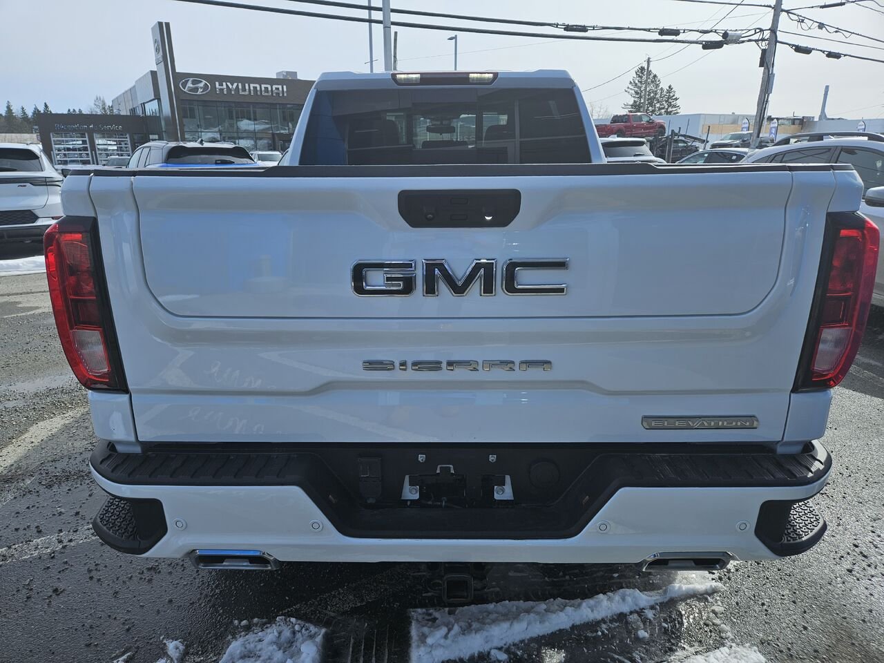 GMC Sierra 1500 Elevation cabine multiplace 4RM 157 po 2024 Blanc Thetford Mines - photo #7