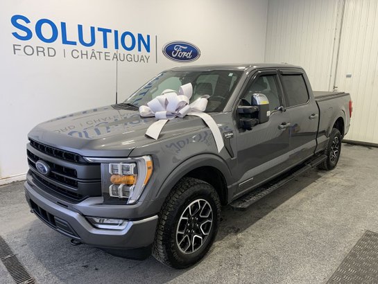 2022 Ford F-150 F150 4WD SUPERCREW LARIAT Grey
